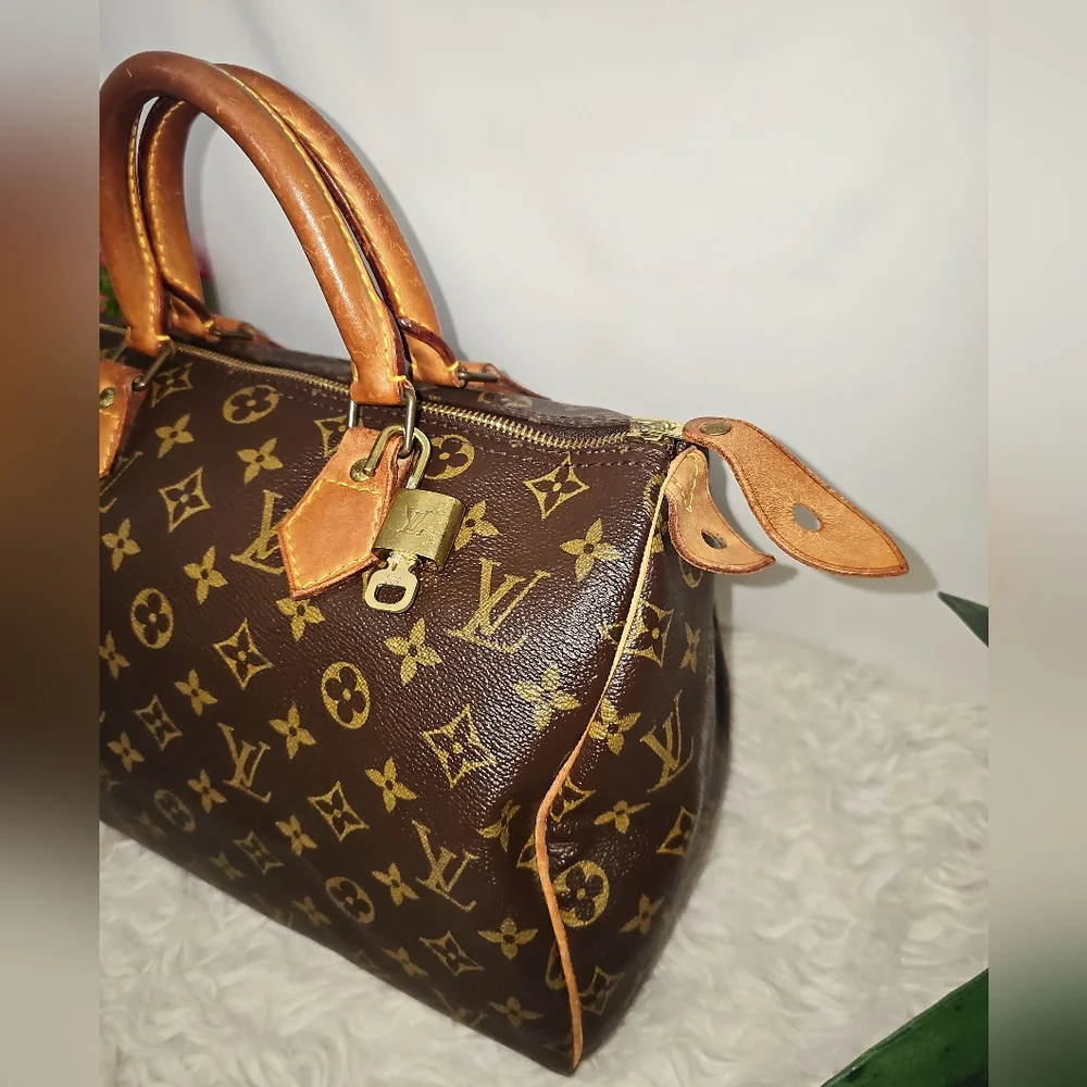 Louis Vuitton Speedy 30 Monogram Brown Handbag - Picture 3 of 16